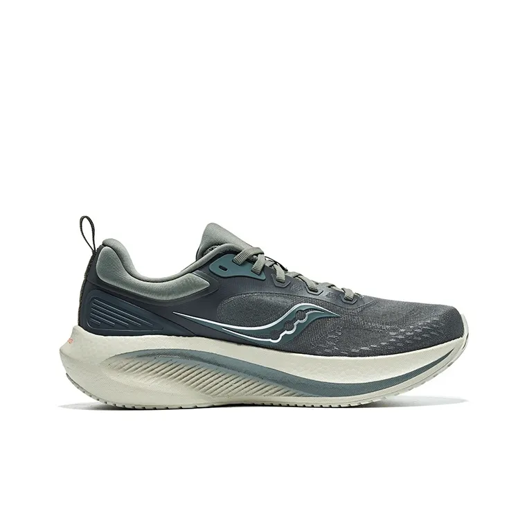 Saucony Surge 3 Cushioning Low Top Casual Running Shoes Men's Green Gray-1