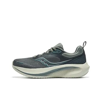 Saucony Surge 3 Cushioning Low Top Casual Running Shoes Men's Green Gray