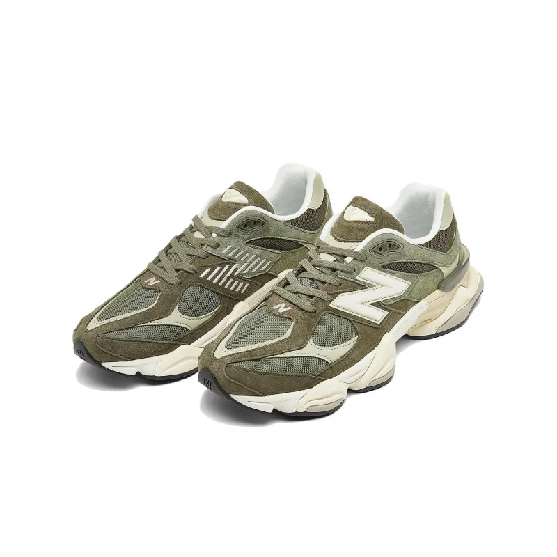 New Balance 9060 'Dark Camo/ Dark Olive/Sandstone' Sneakers-1