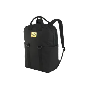PUMA Fabric Backpack Large Size Women's Pure Black
