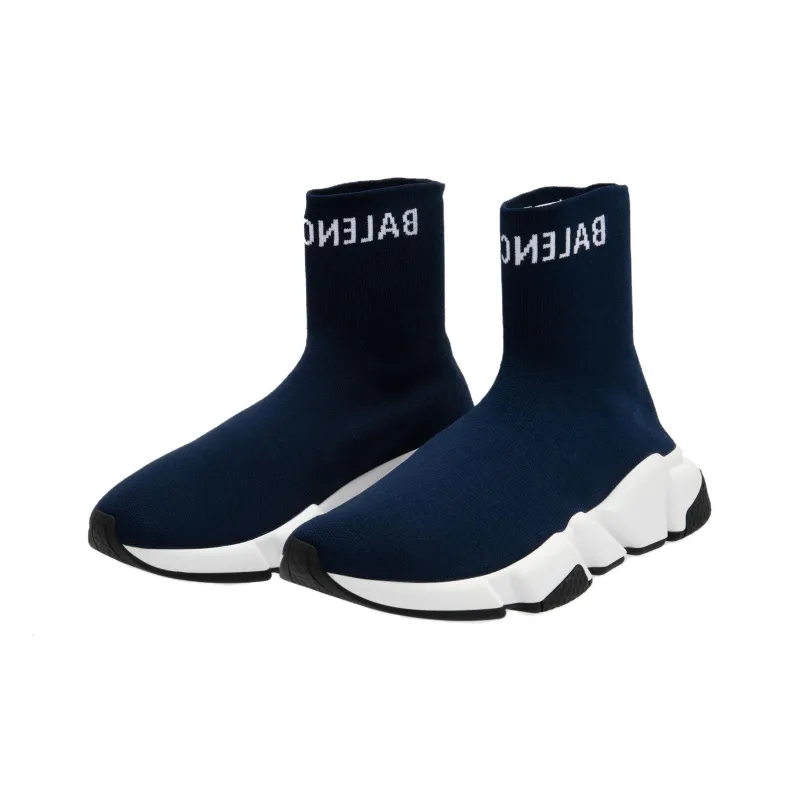 Balenciaga Speed 1.0 Sneakers 'Navy' Women's-2