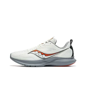 Saucony Kinvara 13 Cushioning Low Top Running Shoes Unisex Beige Orange