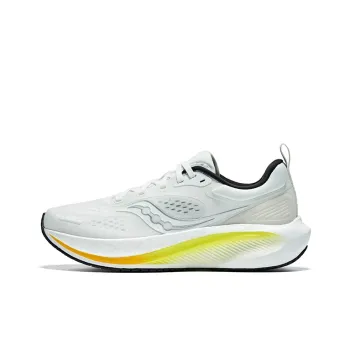 Saucony Surge 3 Cushioning Breathable Low Top Casual Running Shoes Men's White Black