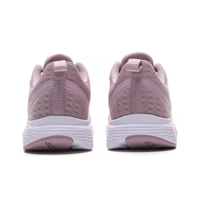 QIAODAN Durable Breathable Lightweight Low Top Running Shoes Women's Pink-3