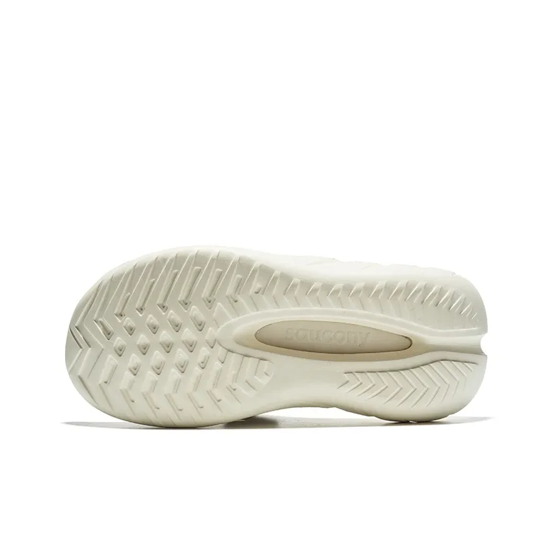Saucony Cradle 2 EVA Slip Resistant Slide Slippers Unisex Light Gray Beige-4