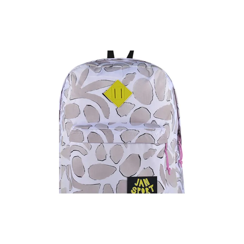 JanSport Polyester Backpack Medium Size Unisex Multicolor-4