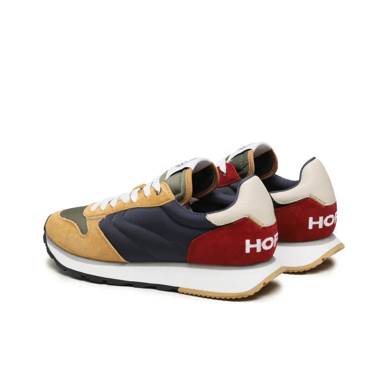 HOFF Cushioning Wear-Resistant Low-Top Casual Shoes Men's Yellow Blue-4