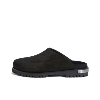 OFF-WHITE Logo Engraved Slip-On Clogs