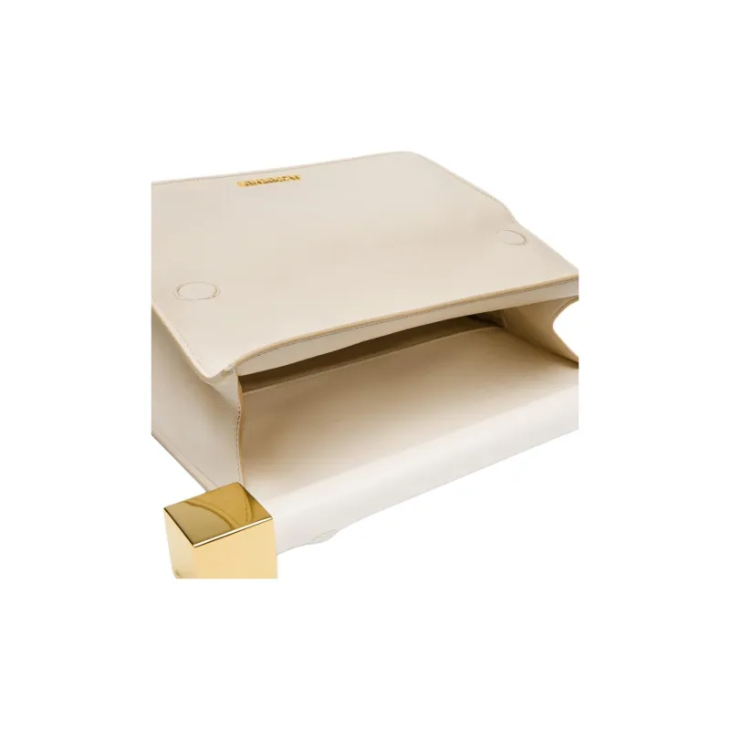 Jacquemus Cow Leather Clutch Women's Light Ivory-4