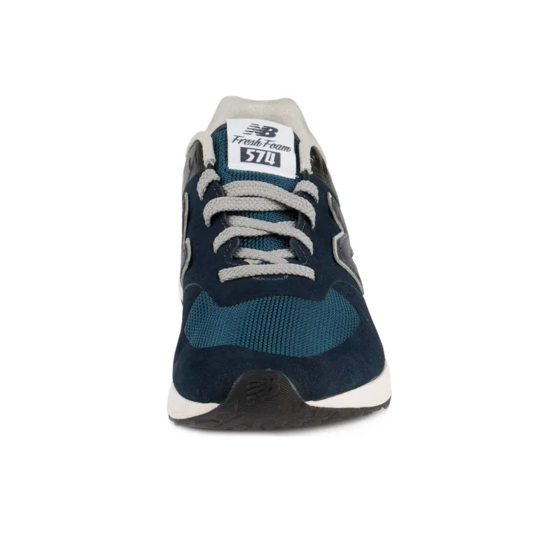 New Balance 574 Fresh Foam Mita Sneakers Navy Burgundy-2