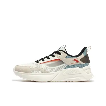361° Lightweight Comfort Cushioning Anti Slip Wear Resistant Breathability Low Top Casual Shoes Men's Mist Blue