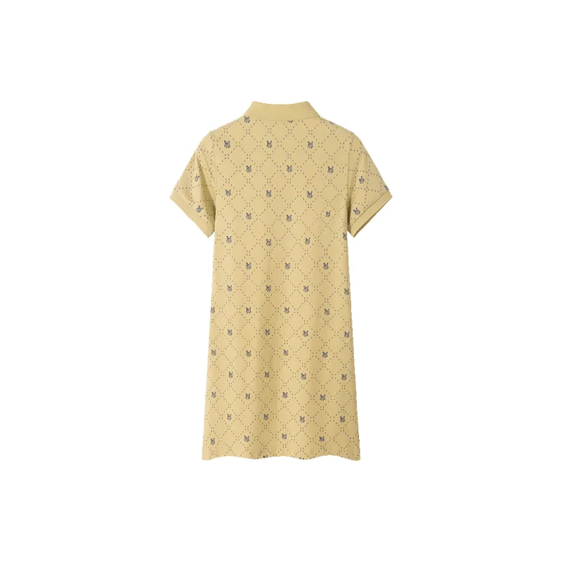 Pnj Short Sleeved Polo Dress Women's-7