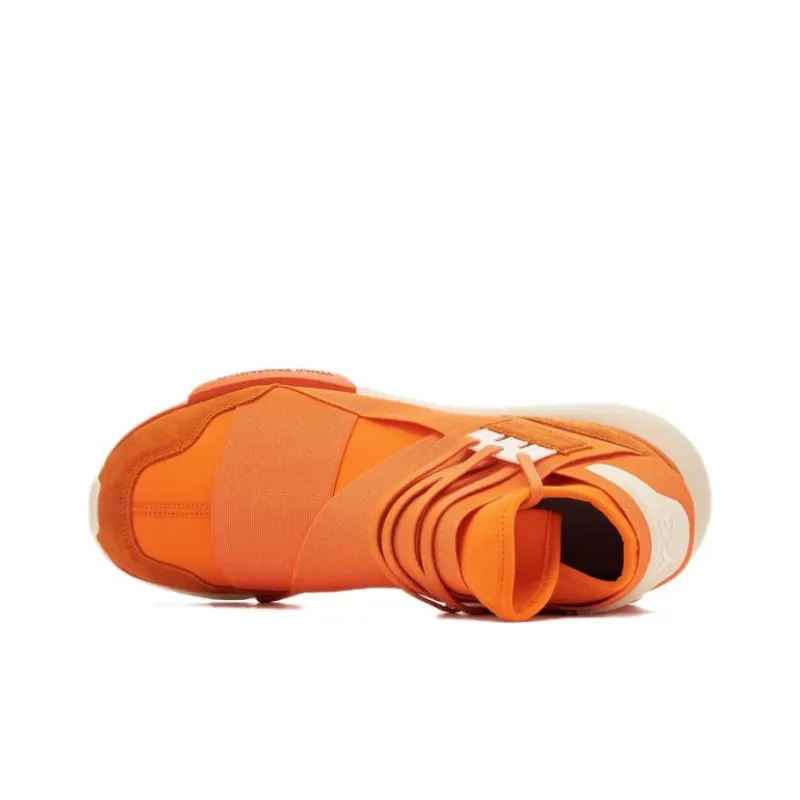 Adidas Y 3 Qasa High Orange Orange Cream White-4