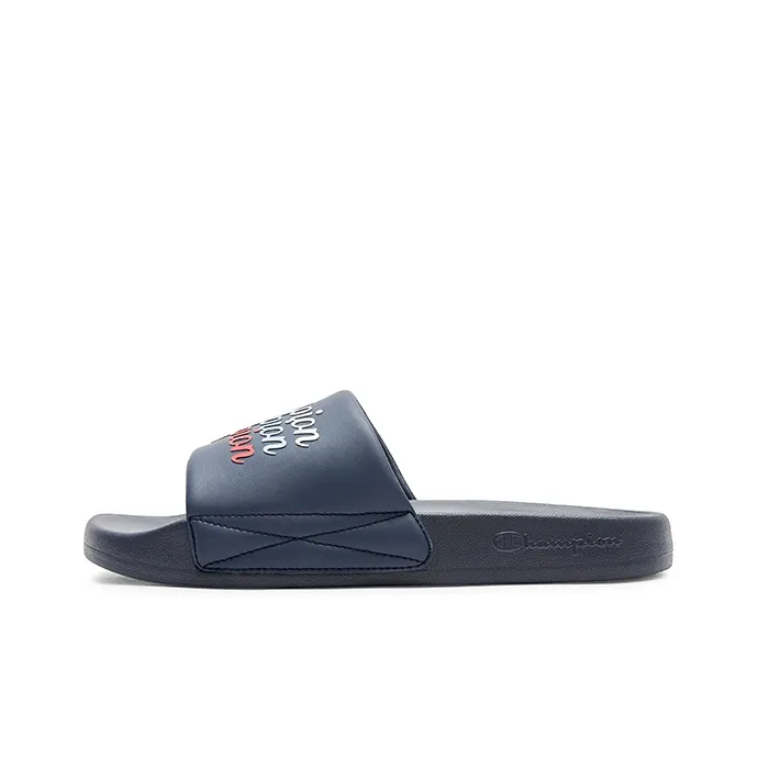 Champion Campus Slide Slippers Unisex Dark Blue-1