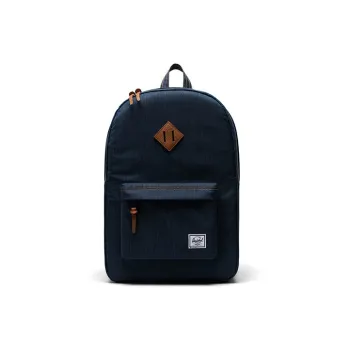 Herschel Leather Laptop Backpack Regular Unisex Denim Blue