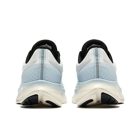 Saucony Vessel Cushioning Low Top Casual Running Shoes Unisex White Blue Black-3