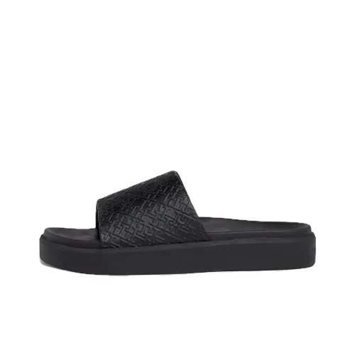 Tommy Hilfiger Slide Slippers Women's Black