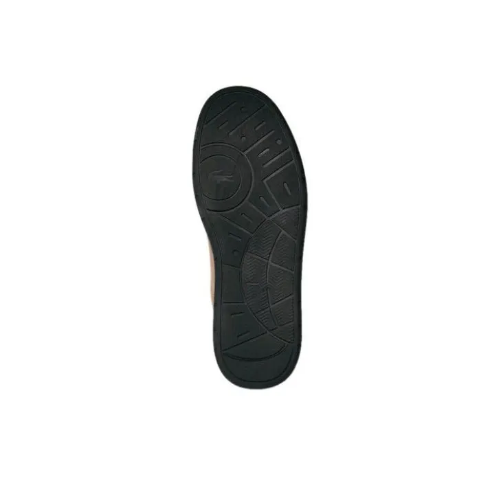 LACOSTE Low Top Skateboard Shoes Men's Brown-2