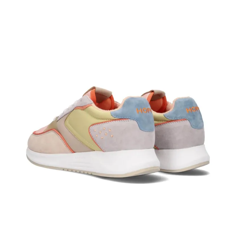 HOFF Cushioning Wear Resistant Low Top Casual Shoes Women's Pink Yellow-2