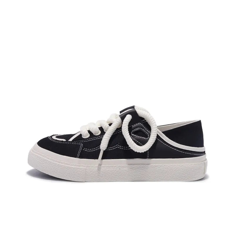 Miss Zhang Wear-Resistant Low-Top Skateboard Shoes Women's Beige-16