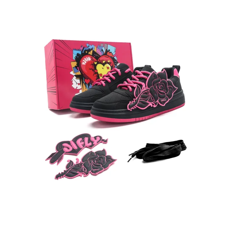 Jifffly Anti Slip And Wear Resistant Height Increasing Low Top Skateboard Shoes Unisex-21