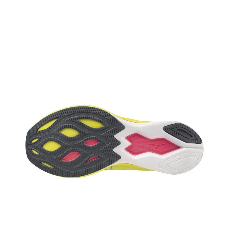 Mizuno Wave Rebellion 'Sonic Yellow Pink'-3