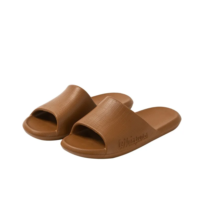 Far port Slide Slippers Unisex Frost White/Malt White/Khaki/Light Chestnut Brown/Dark Brown-3