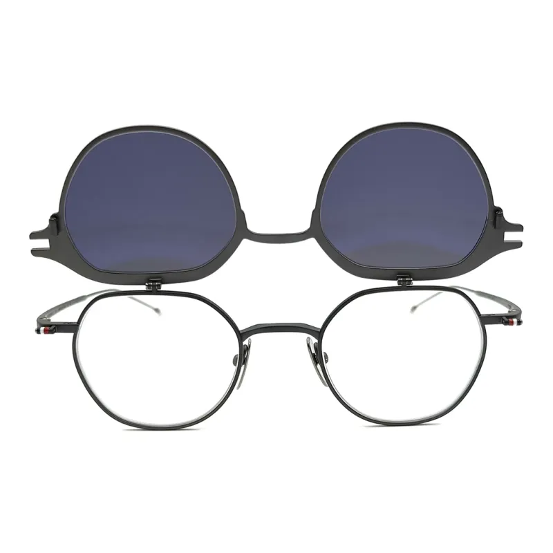 THOM BROWNE Round Frame Sunglasses-3