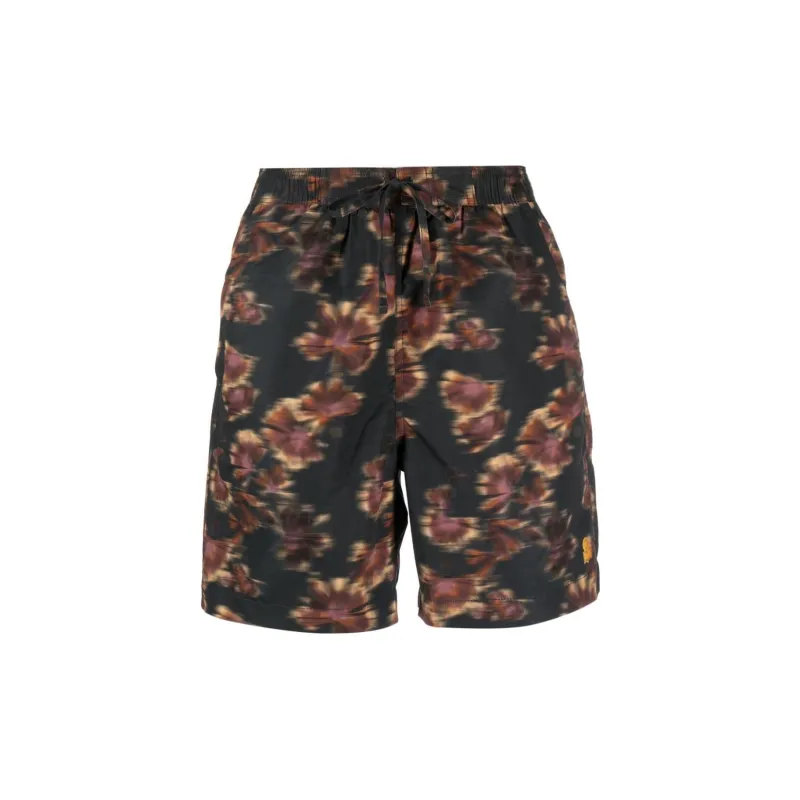 ISABEL MARANT Flora Printed Drawstring Swim Shorts-1