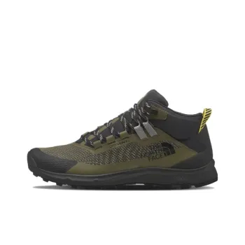 THE NORTH FACE Cragstone Anti-Slip Wear-Resistant Low-Top Outdoor Shoes Men's Green Black