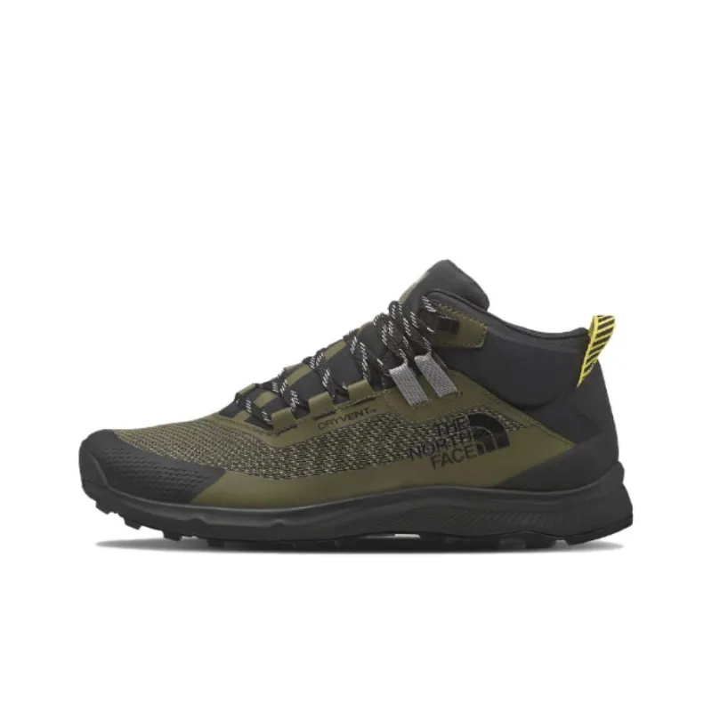 THE NORTH FACE Cragstone Anti-Slip Wear-Resistant Low-Top Outdoor Shoes Men's Green Black-0