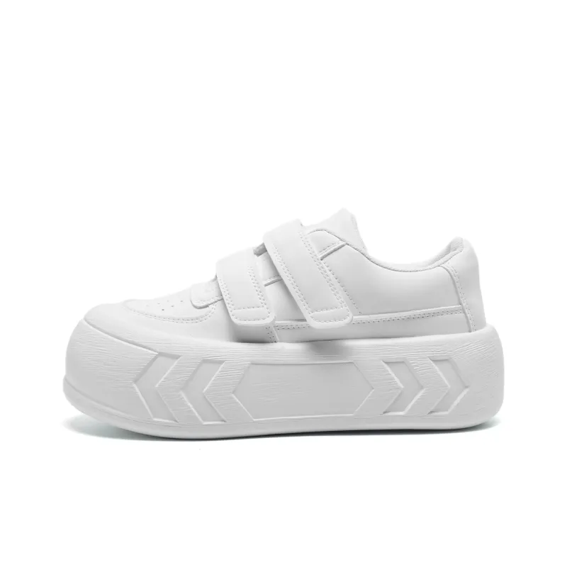Anime Story Low-Top Skateboard Shoes Women's White-1