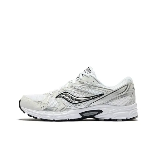 saucony Grid Ride Millennium 'White Silver'