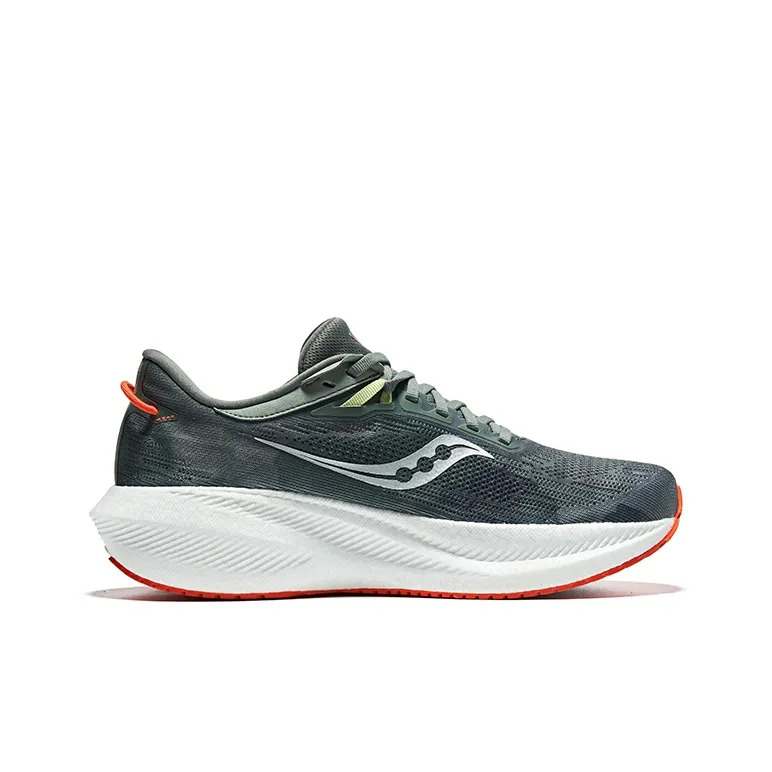 Saucony Triumph 21 Low-Top Running Shoes Men's Dark Green-1