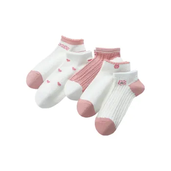 Lanza No-Show Socks Women's 5 Pack