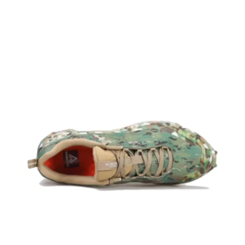 HUMTTO Shock Absorbers Low Top Outdoor Shoes Men's Green-3