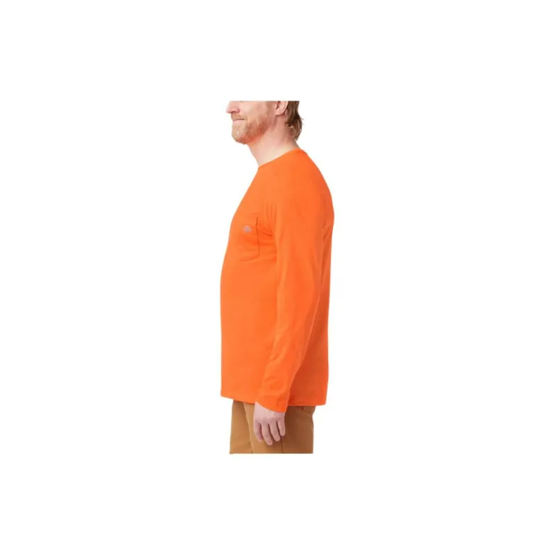 Dickies Cooling Long Sleeve Pocket T-Shirt T-Shirt Men's Orange-2