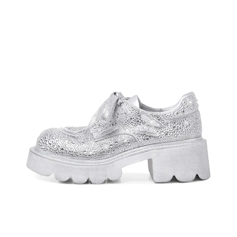 Hoov Loafers Women's Silver-0