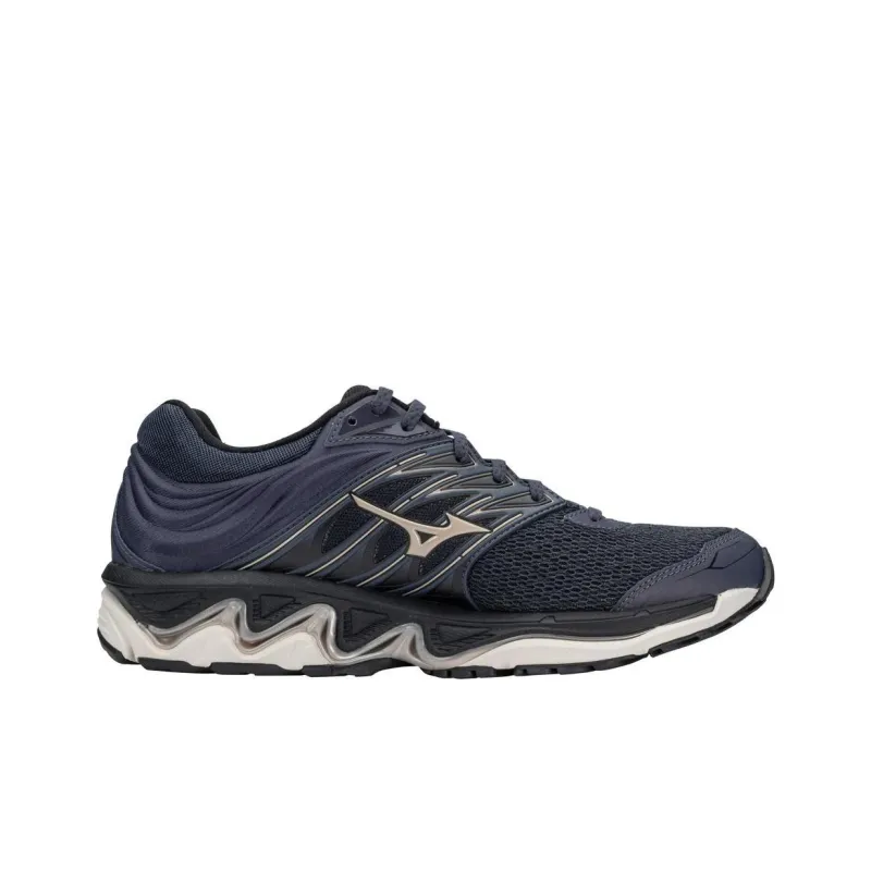 Mizuno Paradox 5 Cushioning Anti-Slip And Wear-Resistant Breathable Support Low-Top Running Shoes Men's Black Blue-1