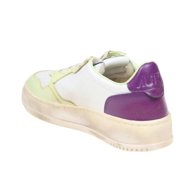 AUTRY Medalist Super Vintage Leather Sneakers-3