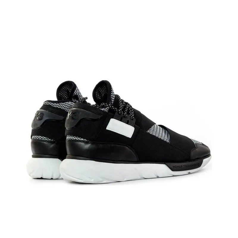 Adidas Y 3 Qasa High Black White 2014-3