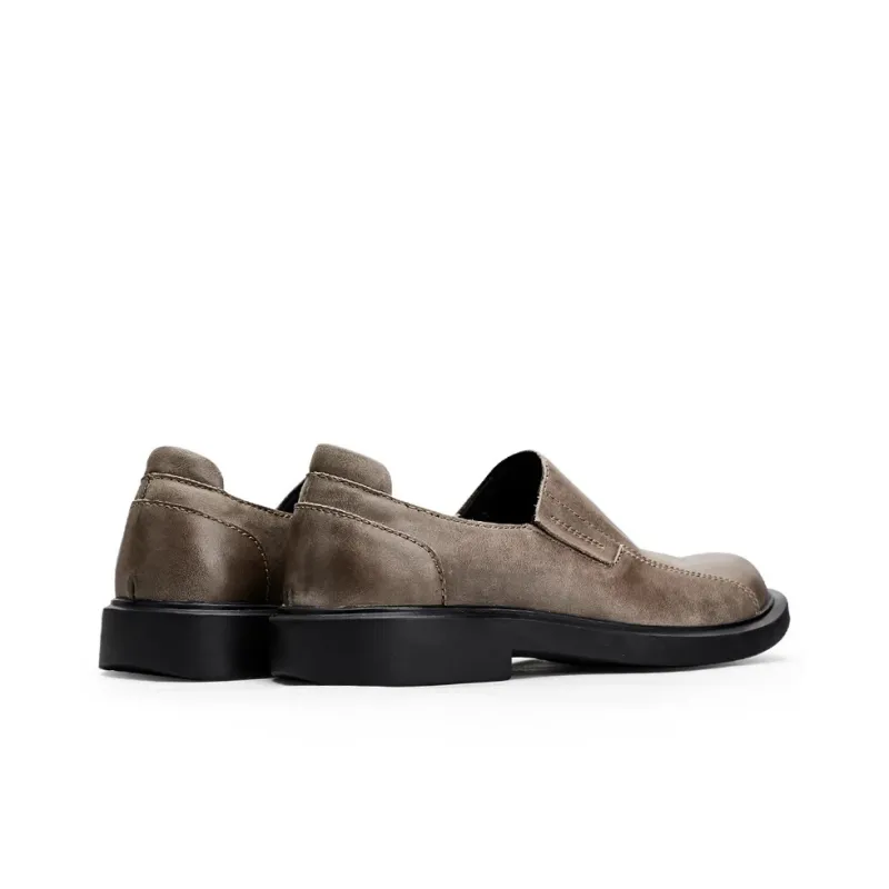 Voguhomme Men's Casual Shoes Men Low Top Black, Gray, Brown-1