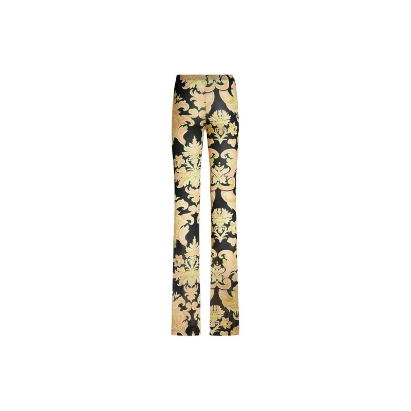 ETRO Floral Printed Flared Leg Trousers-1