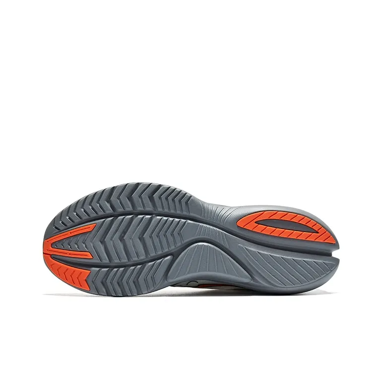 Saucony Kinvara 13 Cushioning Low-Top Running Shoes Unisex Beige Orange-4