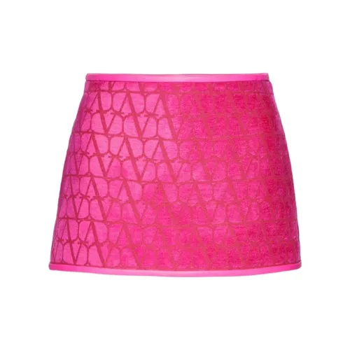 Valentino Casual Short Skirts Women's Pink