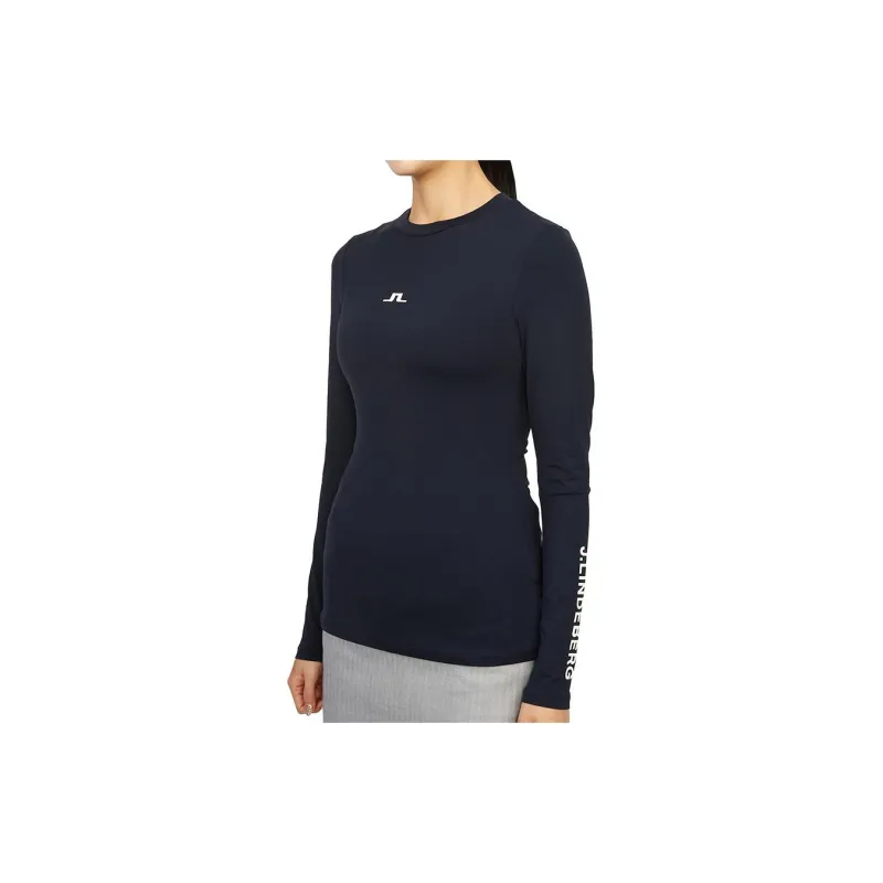 J.Lindeberg T Shirt Women's Marine Blue-2