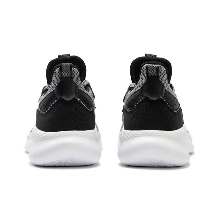 361° Slip on Slip Resistant, Abrasion Resistant, Breathable Low Top Casual Shoes Men's Invisible Gray-3