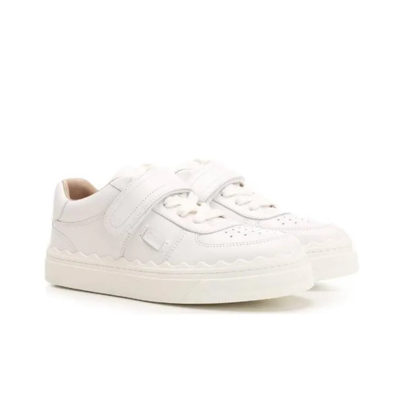 Chloé Lauren Logo-patch Sneakers-2