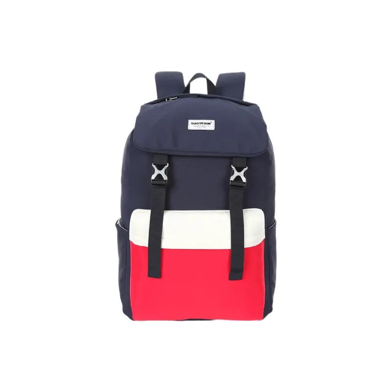 SUISSEWIN Polyester Multicolor Regular Unisex Black/Red Blue/Khaki-4