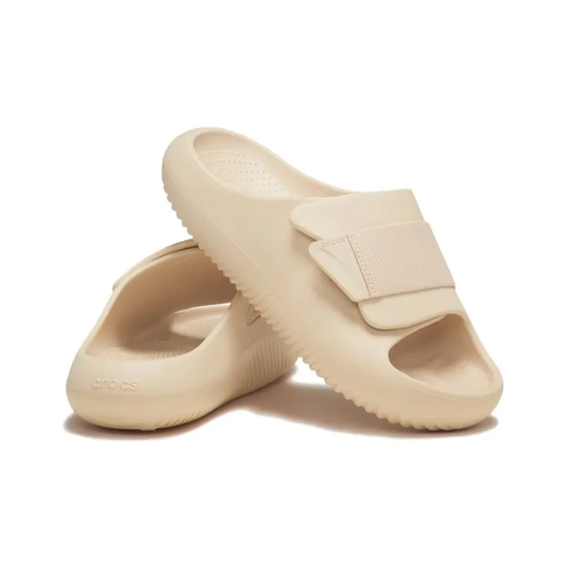 Crocs Mellow Luxe Recovery Slide 'Beige'-1